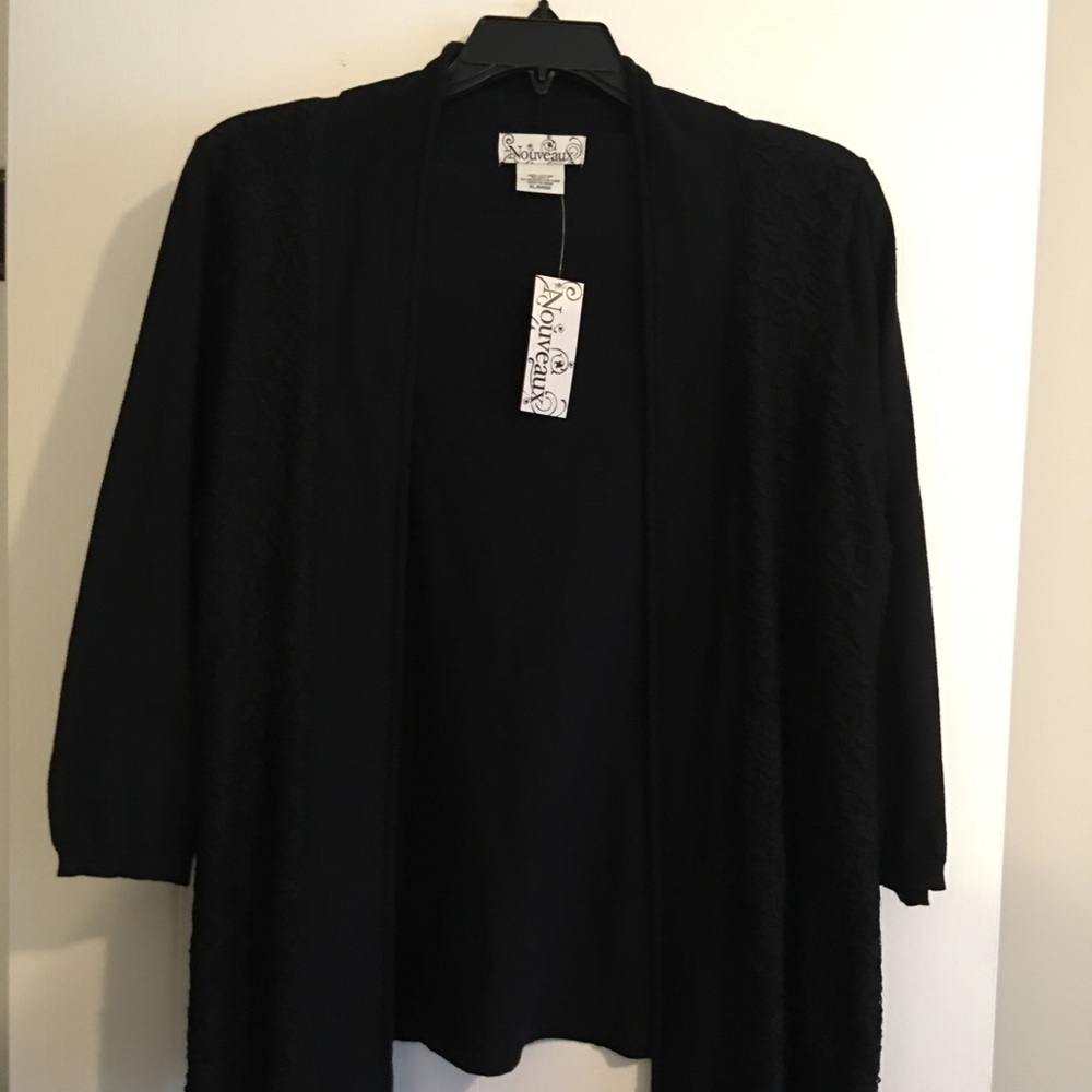 Black Sweater By: Nouveaux-never worn